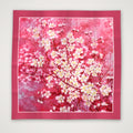 Beni Blossom 桜色 五 — cherry blossom silk scarf